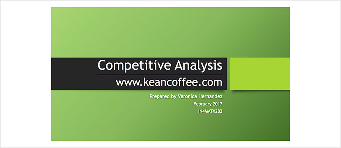 Competitive Analysis Cover