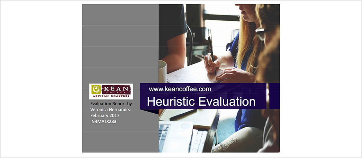 Heuristic Evaluation Cover