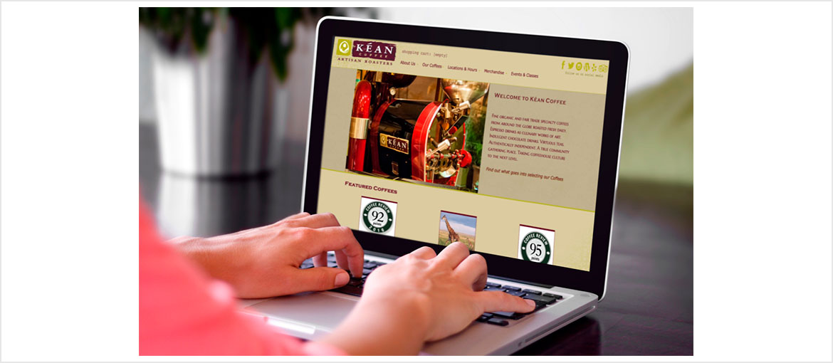 Kean Coffee Webpage