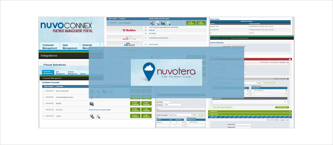 Nuvotera Portal Redesign