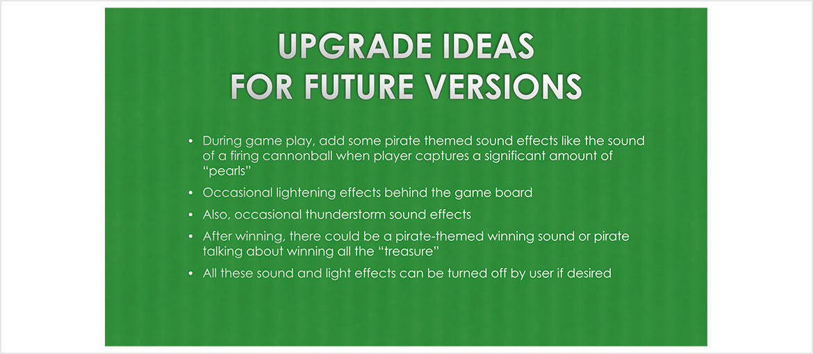 Upgrade Ideas